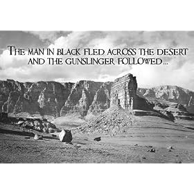 Dark Tower by Stephen King Gunslinger Quote Poster - 33x48 cm
