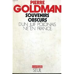 Souvenirs obscurs d'un juif polonais ne