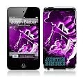 MusicSkins Justin Bieber Sparkle Purple Skin for Apple iPod Touch 4th Gen