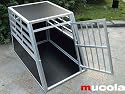 ALU HUNDE TRANSPORTBOX GITTERBOX HUNDEBOX TRANSPORTBOX