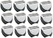 Remington HGX-RC CleanXchange Disposable Foil Cartridges, 12pk (one year supply)