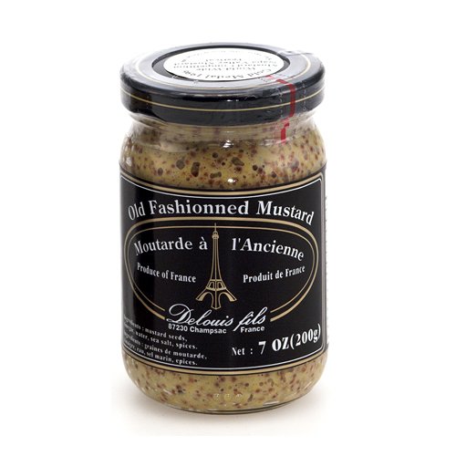 French Old Fashioned Mustard, Whole Grain 7 oz