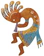 Southwestern Kokopelli Metal Wall Art Decor