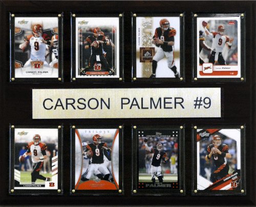 NFL Carson Palmer Cincinnati Bengals 8 Card Plaque