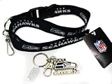 Original Green Seattle Seahawks Keychain Lanyard Pack