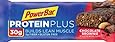 PowerBar 30g Protein Plus Bars, Chocolate Brownie, 3.28 Ounce Bars (Pack of 12)