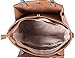 Diophy PU Leather Two Tone Front Zipper Multi Spaced Tote Womens Purse Handbag SE-3386