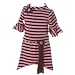 Toddler Little Girl Boutique Designer STRIPED 2PC Oufit SPOILED LITTLE MAMA 2T-8