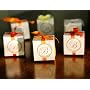 100 2" X 2" X 2" Glossy White Favor Boxes Wedding Gift