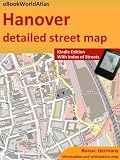 Map of Hanover (Germany)