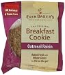 Erin Baker's Breakfast Cookies, Oatmeal Raisin, 3-Ounce Individually Wrapped Cookies (Pack of 12)