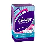 Wrapped, Unscented Thin Liners 60 Count  (Pack of 4)