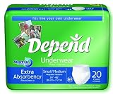 Depend Protective Underwear Regular Absorbency XL