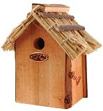 Esschert Design Thatched Roof Wren Bird House