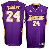 Kobe Bryant Jersey: adidas Purple Swingman #24 Los Angeles Lakers Jersey
