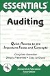 Auditing Essentials (Essentials Study Guides)