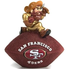 SC Sports San Francisco 49ers Football Paperweight