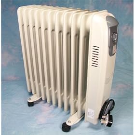 2.5kw Oil Filled Radiator with Thermostat Control