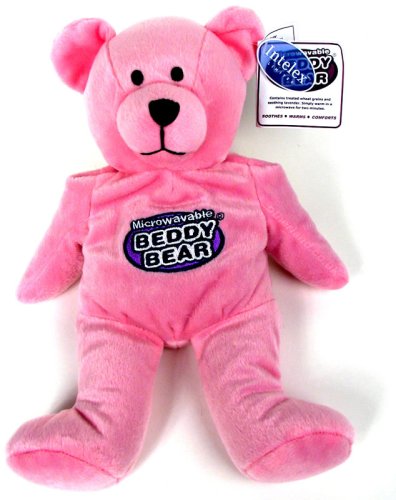 Childrens Toyshop  Toys : Microwave Beddy Bear (Pink)