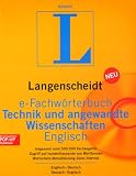 Langenscheidt e-Fachw�rterbuch Technik und angewandte Wissenschaften CD-ROM ab Win 95 - 