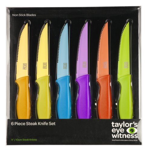 Taylor's Eye Witness 6 Piece Steak Knife Set