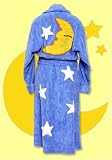 Canyon Group Plus Size Moon & Stars Chenille Robe