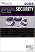 Tax Facts Series Social Security Source Book 2008 (Social Security Manual)