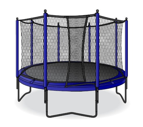 JumpSport Elite 14-Foot Trampoline with Enclosure