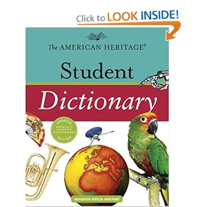 The American Heritage Student Dictionary [Hardcover]