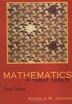 Mathematics: A Human Endeavor