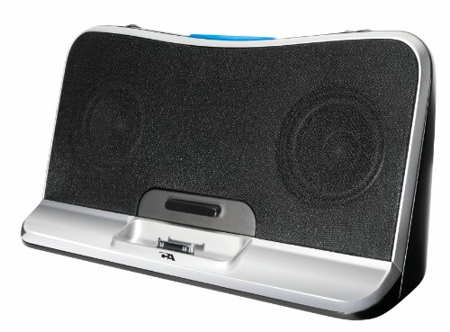 Cyber Acoustics CA-492 Portable Digital Docking Speaker System for iPhone and iPod (Black)