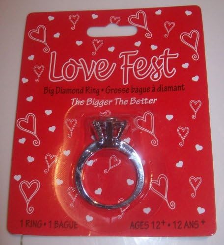 Fake Diamond Ring - Play Prop or Costume