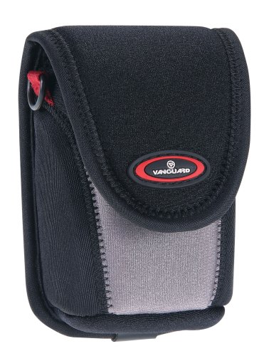 Vanguard Casa 6A Gray Camera Pouch with Velcro Flap and Memory Card Pocket