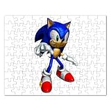 51%2BPyghWpJL. SL160  Jigsaw Puzzle Rectangular of Sonic the Hedgehog (Shadow the Hedgehog, Sega, Adventure, Shuffle, Blast, Triple Trouble, Drift, Unleashed, High Speed, Riders, Rivals, Rush, PS2, PS3, Dreamcast, XBox 360, Wii, PSP)