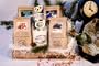 Camano Island Coffee Roasters' Island Select Box - Coffee Gift Basket (Certified Organic Coffee, Old Fashioned Diner Mug, and Chocolate Covered Espresso Beans)