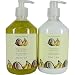 Coconut & Banana Asquith Somerset Tropical Fruits Anti-Bacterial Liquid Soap+Hand Lotion COMBO in pump dispenser 500 ml 17 fl oz