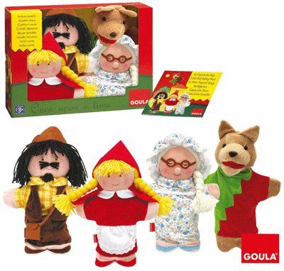 Childrens Toyshop  Toys : Hand Puppet Set Little Red Riding Hood