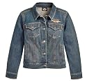 Harley-Davidson® Women's Denim Jacket. Classic jean styling. Embroidery. 99026-09VW