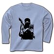 RPG7射手 長袖Tシャツ(ライトブルー) M