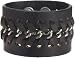 Guess Men's Bracelet,Black,One Size