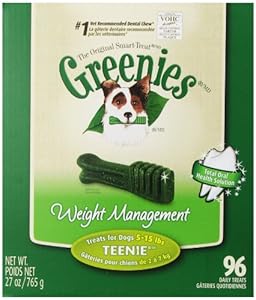 GREENIES® Weight Management Treat Tub-Pak? for Dogs, 27 ounce Teenie®