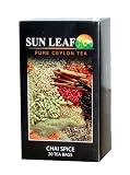 Review Sunleaf  / Sun Leaf Chai Spice Tea, 20-Count Sachet Tea Bags (Pack of 24)
