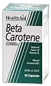 HealthAid Beta-Carotene - 30 Capsules