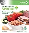 Sprout Organic Baby Food Beef and Vegetable Lasagna, 5.5-Ounce (Pack of 12) Sprout Organic Baby Food Beef and Vegetable Lasagna, 5.5-Ounce (Pack of 12)