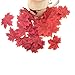 YHmall 300 Assorted Mixed Fall Colored Artificial Maple Leaves for Weddings, Events and Decorating