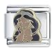 Animal Disney Princess Jasmine Licensed Italian Charms Bracelet Link