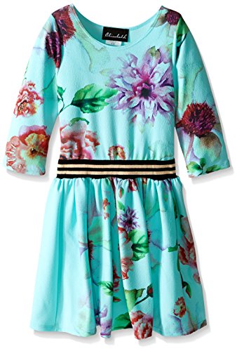 Elisabeth Big Girls' Printed Knit Dress