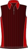 Ladies TechniCool sleeveless in Rio Red, Size S