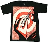 Kiss Me Deadly Guys T-shirt in Black by Obey Clothing