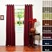 Premium Solid Grommet Top Thermal Insulated Blackout Curtain 84